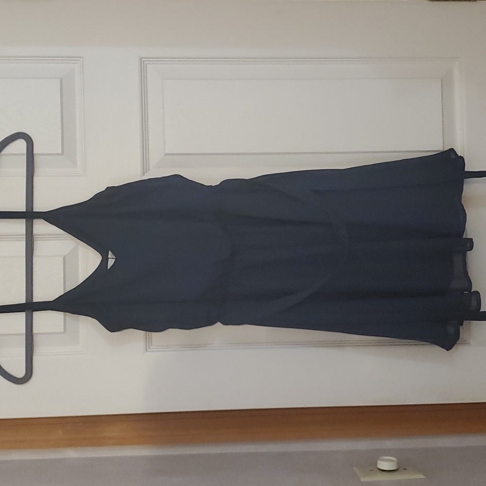 Navy blue dress